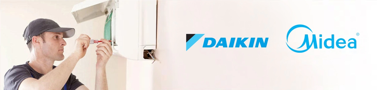 Midea un Daikin kontaktu forma